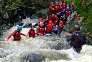 Gorge walking Brecon Beacons National Park 1 300x201