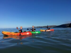 Sea kayaking Cardigan Bay Aberporth 1 300x225